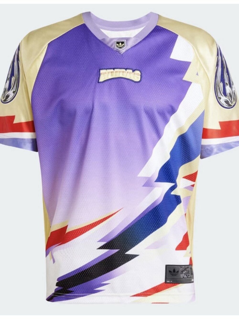 adidas Adilenium Season 3 Team Jersey Powder Yellow JX1700 Size Large